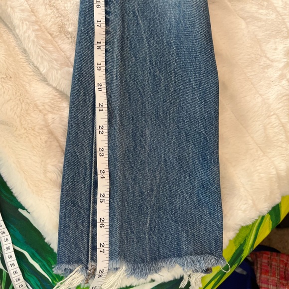 Madewell 25/26 Slim Demi-Boot Raw Hem Casual Everyday Jeans - Picture 5 of 10